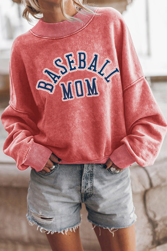 Baseball mom out doors 