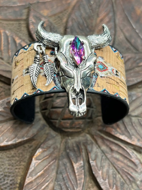Hand crafted and design bull bracelet charms
