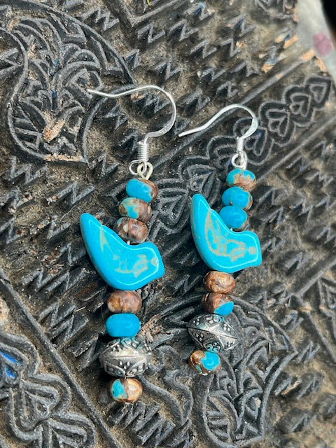 Two Birds Earrings