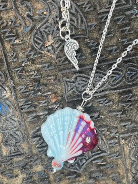 Ceramic Shell Necklace