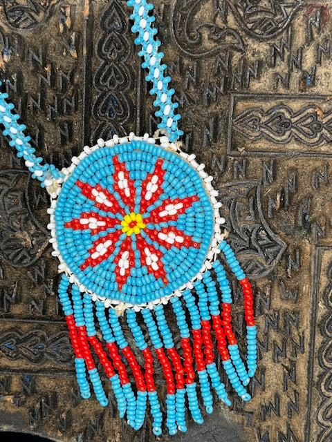 Tribal Star beaded necklace 