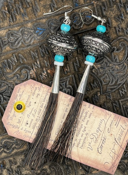 Horse Hair Earrings