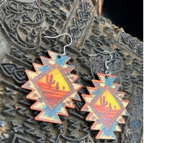 Sun Set Earring