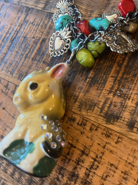Donkey Dangler Necklace