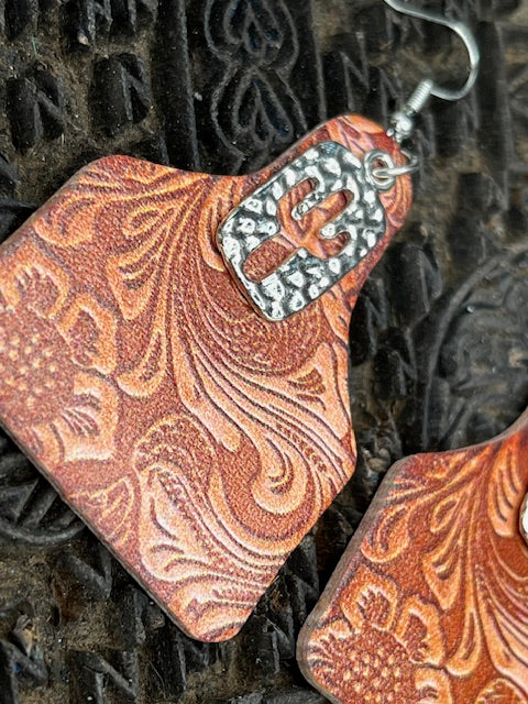Cow Tags and Cactus