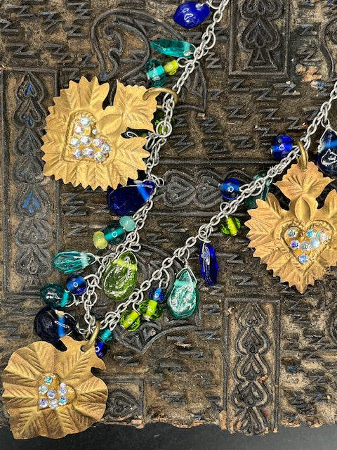 Flaming Heart Necklace