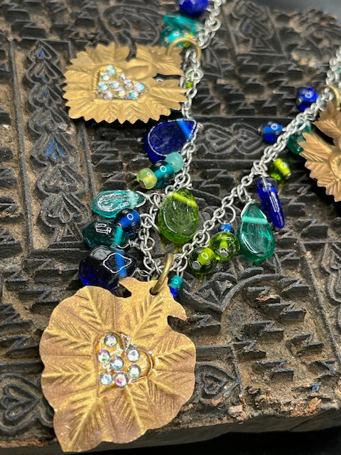 Flaming Heart Necklace