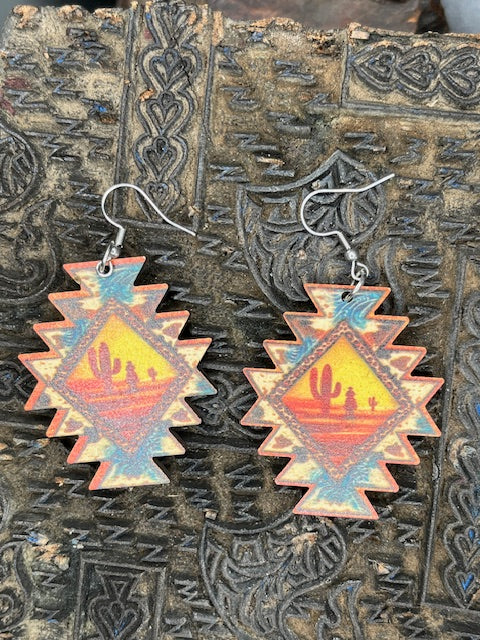 Sun Set Earring