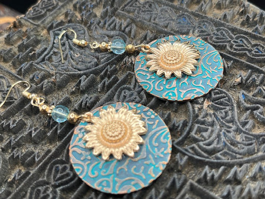 Sunflower Earring